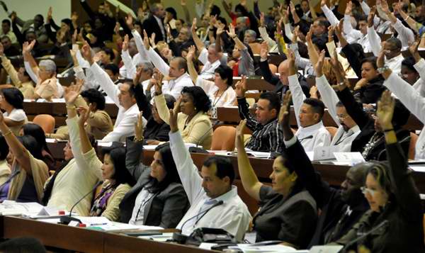 Parlamento cubano