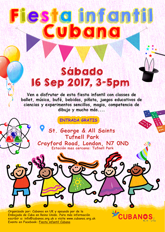 Fiesta infantil Cubana