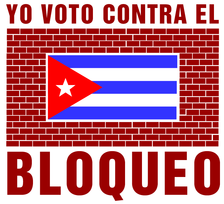 Yo voto contra el bloqueo