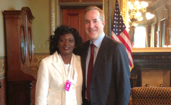 Jorge Mas Santos y Berta Soler